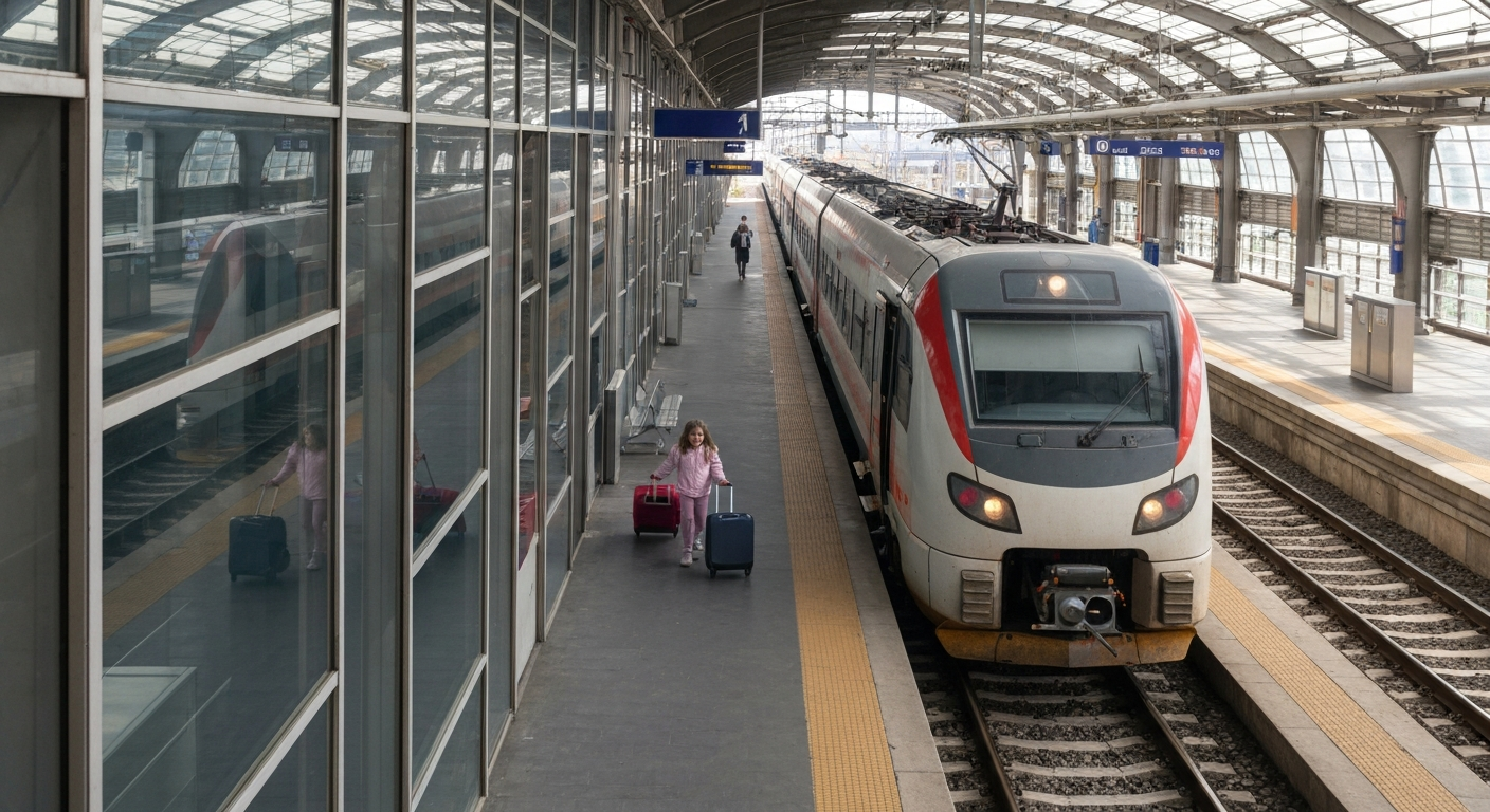 Stazione di Viareggio - Collegamento ferroviario per Torre del Lago